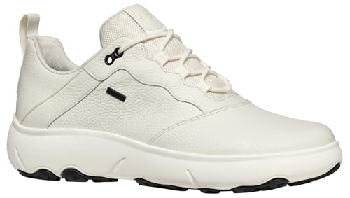 Geox Herren U Nebula + Grip B AB Sneaker, White, 42 EU Geox Herren U Nebula + Grip B AB Sneaker, White, 42 EU von Geox