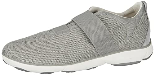 Geox Herren U Nebula Sneaker, LT Grey, 46 EU von Geox