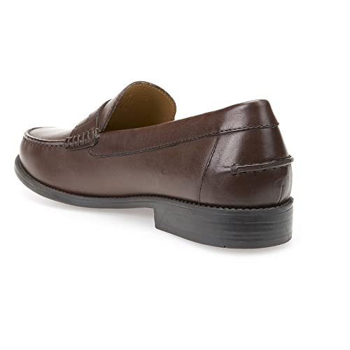 Geox Herren U New Damon B Loafer, Dk Brown, 46 EU von Geox