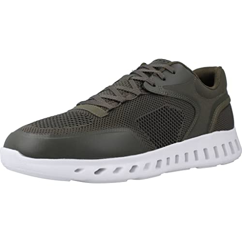 Geox Herren U OUTSTREAM Sneaker, Military, 44 EU von Geox