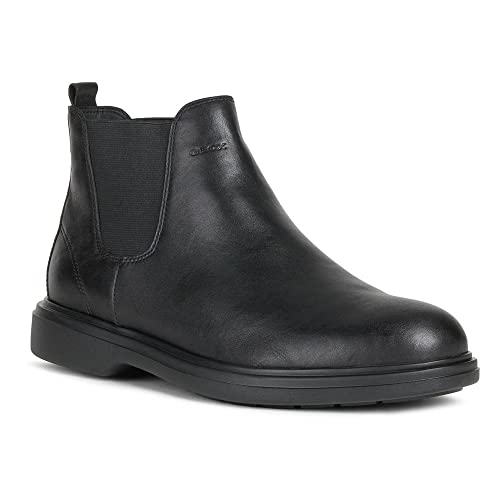 Geox Herren U Ottavio Stiefeletten, Schwarz, 43 EU von Geox