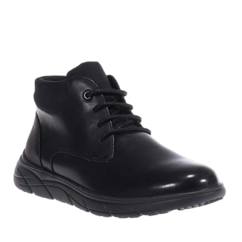 Geox Herren U Portello Ankle Boot, Black, 40 EU von Geox