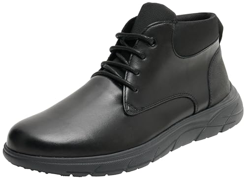 Geox Herren U Portello Ankle Boot, Black, 44 EU von Geox