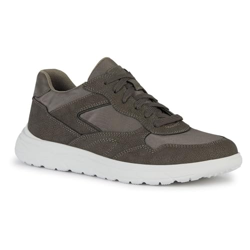 Geox Herren U Portello B Sneaker, Dove Grey, 43 EU von Geox