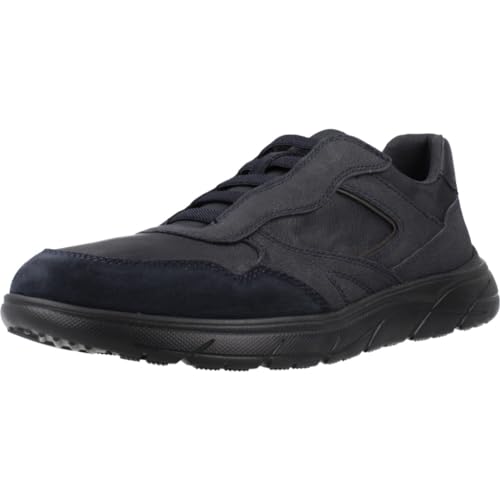 Geox Herren U Portello C Sneaker, Navy, 44 EU von Geox