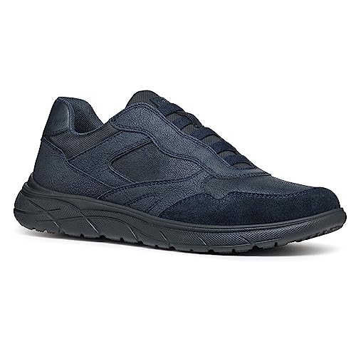 Geox Herren U Portello C Sneaker, Navy, 45 EU von Geox