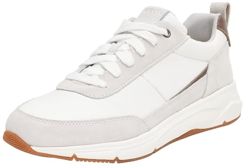 Geox Herren U RADENTE A Sneaker, Off White/White, 41 EU von Geox