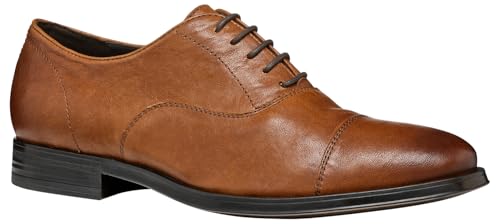 Geox Herren U REZZONICO B Oxford, Cognac, 42.5 EU Geox Herren U REZZONICO B Oxford, Cognac, 42.5 EU von Geox