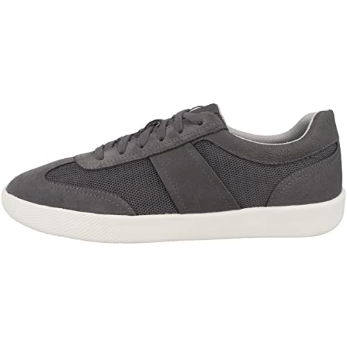 Geox Herren U RIETI Sneaker, DK Stone, 45 EU von Geox