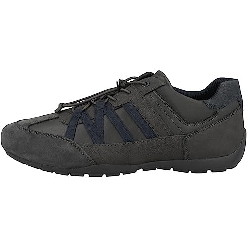 Geox Herren U Ravex Sneaker, Anthrazit, 39 EU von Geox