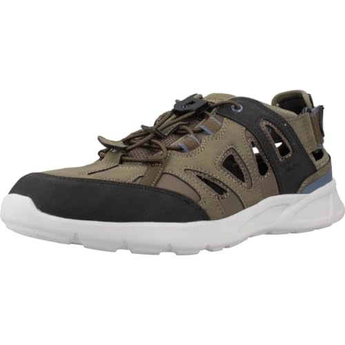 Geox Herren U SANZIO D Sport Sandal, Military, 43 EU von Geox