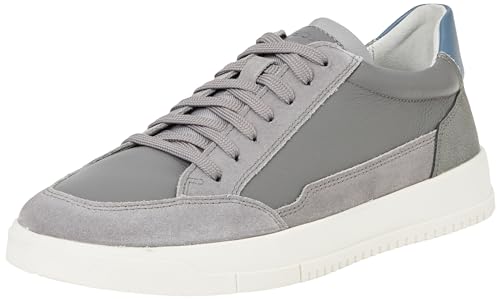 Geox Herren U SEGNALE A Sneaker, DK Stone, 43 EU von Geox