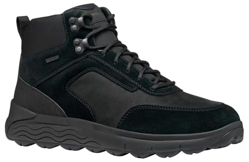 Geox Herren U SPHERICA 4X4 B ABX Ankle Boot, Black, 41 EU von Geox