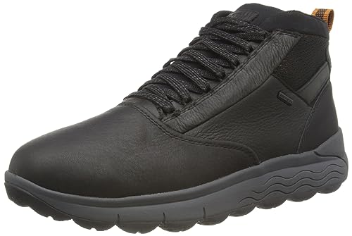 Geox Herren U SPHERICA 4X4 B ABX Ankle Boot, Black, 43 EU von Geox