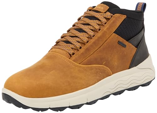 Geox Herren U SPHERICA 4X4 B ABX Ankle Boot, Cognac, 41 EU von Geox