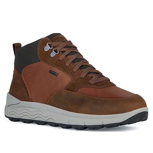 Geox Herren U SPHERICA 4X4 B ABX Ankle Boot, Cognac, 43 EU von Geox