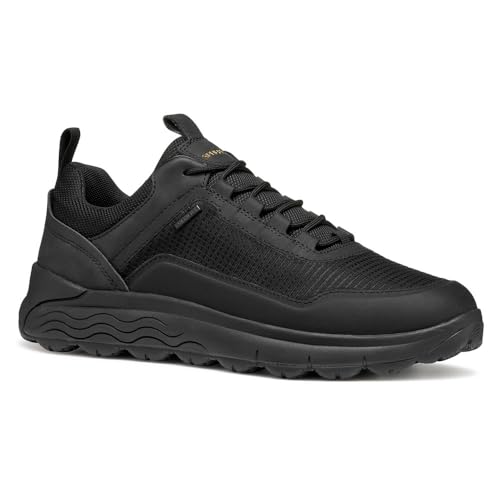 Geox Herren U SPHERICA 4X4 B ABX Sneaker, Black, 41 EU von Geox