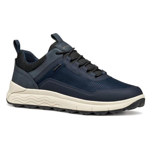 Geox Herren U SPHERICA 4X4 B ABX Sneaker, Blue, 45 EU von Geox