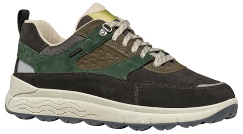 Geox Herren U SPHERICA 4X4 B ABX Sneaker, DK Coffee/DK Green, 39 EU Geox Herren U SPHERICA 4X4 B ABX Sneaker, DK Coffee/DK Green, 39 EU von Geox