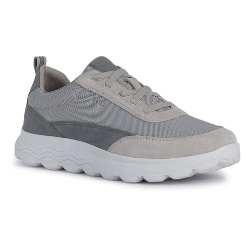 Geox Herren U Spherica Sneaker, Hellgrau, 42 EU Geox Herren U Spherica Sneaker, Hellgrau, 42 EU von Geox