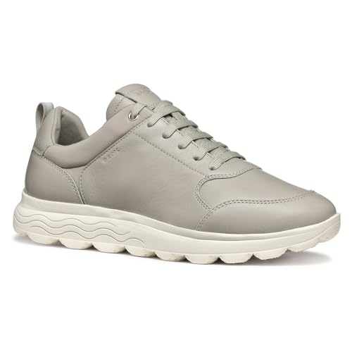 Geox Herren U SPHERICA A Sneaker, Light Grey, 43 EU Geox Herren U SPHERICA A Sneaker, Light Grey, 43 EU von Geox