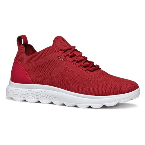 Geox Herren U SPHERICA A Sneaker, Red, 46 EU Geox Herren U SPHERICA A Sneaker, Red, 46 EU von Geox