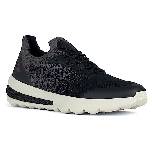 Geox U SPHERICA ACTIF A Sneaker, Black/Anthracite von Geox