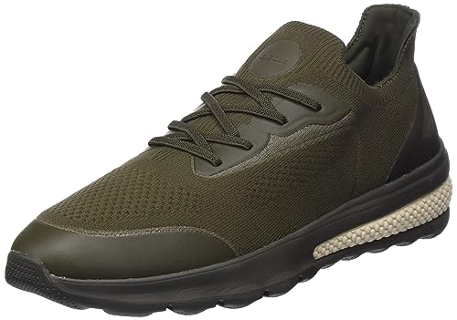 Geox Herren U SPHERICA ACTIF A Sneaker, DK Military, 42 EU von Geox