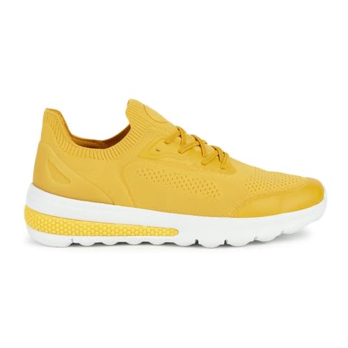 Geox Herren U SPHERICA ACTIF A Sneaker, Yellow, 41 EU von Geox