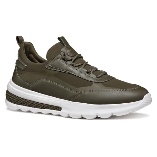 Geox Herren U SPHERICA ACTIF D Sneaker, Military, 44 EU Geox Herren U SPHERICA ACTIF D Sneaker, Military, 44 EU von Geox