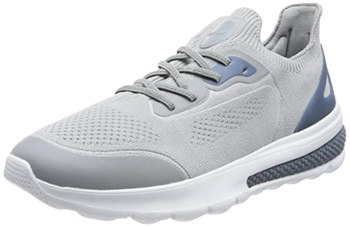 Geox Herren U SPHERICA ACTIF Sneaker, LT Grey, 39 EU Geox Herren U SPHERICA ACTIF Sneaker, LT Grey, 39 EU von Geox