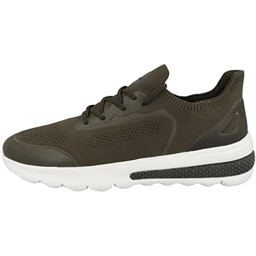 Geox Herren U SPHERICA ACTIF Sneaker, Military, 40 EU von Geox