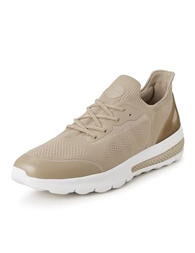 Geox Herren U SPHERICA ACTIF Sneaker, Sand, 41 EU von Geox