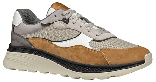 Geox Herren U SPHERICA ACTIF X1 Sneaker, Sand/Toffee, 39 EU Geox Herren U SPHERICA ACTIF X1 Sneaker, Sand/Toffee, 39 EU von Geox