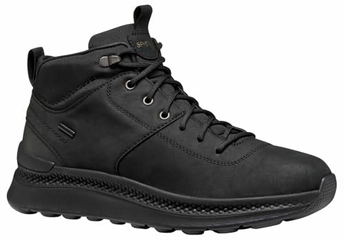 Geox Herren U SPHERICA ACTIF X2 Ankle Boot, Black, 43 EU von Geox