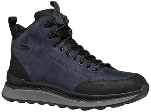 Geox Herren U SPHERICA ACTIF X2 Ankle Boot, Navy/Black, 39 EU von Geox