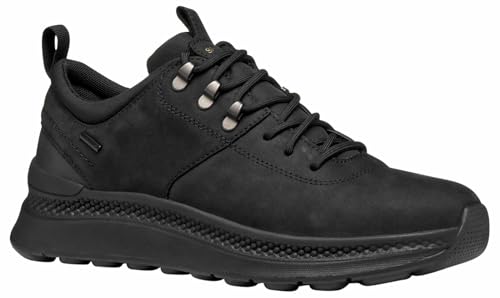 Geox Herren U SPHERICA ACTIF X2 Sneaker, Black, 39 EU von Geox