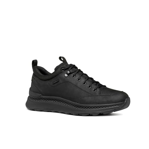 Geox Herren U SPHERICA ACTIF X2 Sneaker, Black, 43 EU von Geox