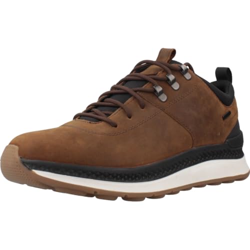 Geox Herren U SPHERICA ACTIF X2 Sneaker, Brown, 42 EU von Geox