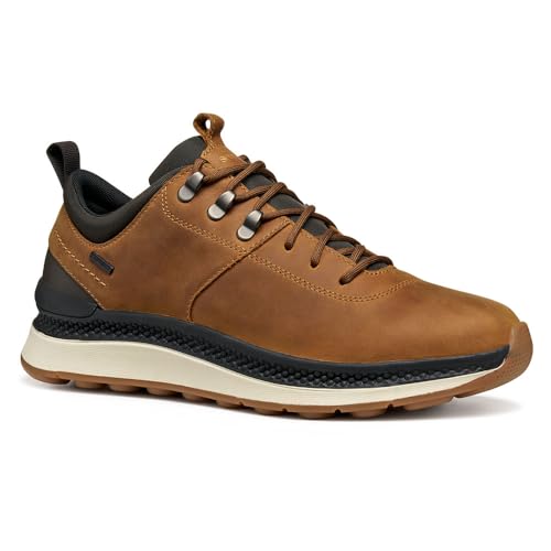 Geox Herren U SPHERICA ACTIF X2 Sneaker, Brown, 45 EU Geox Herren U SPHERICA ACTIF X2 Sneaker, Brown, 45 EU von Geox