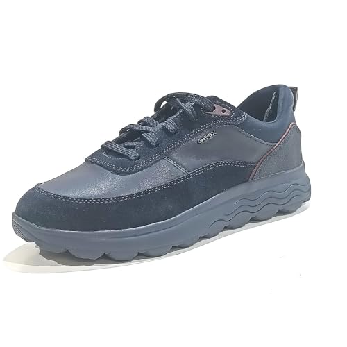 Geox Herren U SPHERICA E Sneaker, Navy, 45 EU von Geox