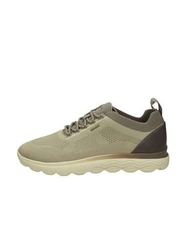 Geox Herren U SPHERICA E Sneaker, Sand/Dove Grey, 40 EU Geox Herren U SPHERICA E Sneaker, Sand/Dove Grey, 40 EU von Geox