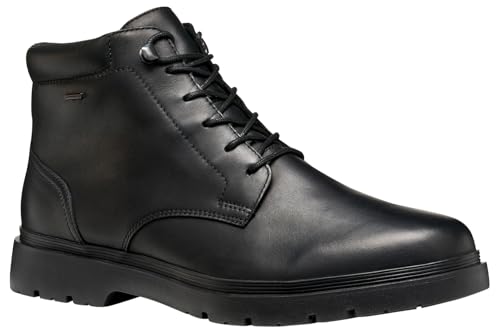 Geox Herren U SPHERICA EC1 B ABX Ankle Boot, Black, 43 EU von Geox