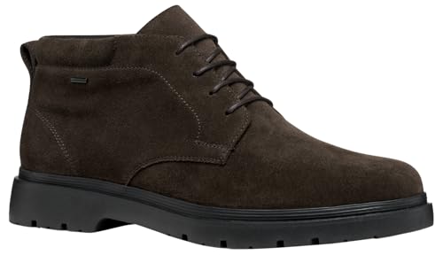 Geox Herren U SPHERICA EC1 B ABX Ankle Boot, Dark Brown, 43 EU von Geox