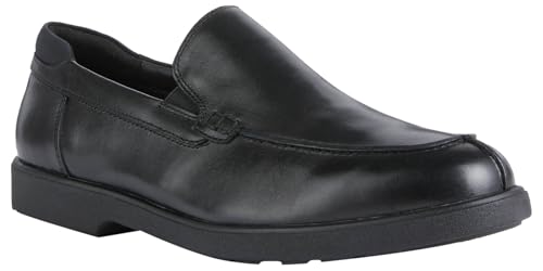 Geox Herren U Spherica Ec11 Wide MOCCASINS, Schwarz, 45 EU von Geox