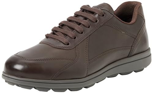 Geox Herren U Spherica Ec12 Sneaker, Kaffee, 42.5 EU von Geox