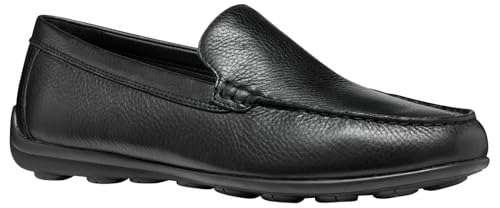 Geox Herren U SPHERICA EC16 A Moccasin, Black, 43.5 EU von Geox