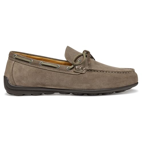 Geox Herren U SPHERICA EC16 B Moccasin, Dove Grey, 41.5 EU von Geox