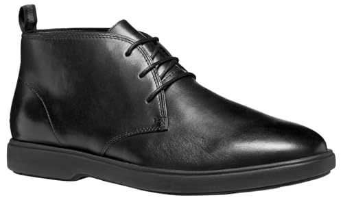 Geox Herren U SPHERICA EC17 Ankle Boot, Black, 46 EU von Geox