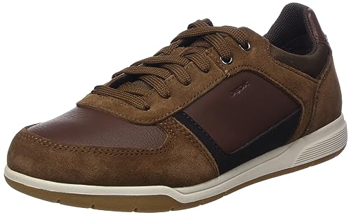 Geox U SPHERICA EC3 A Sneaker, LT Brown/BROWNCOTTO, 41 EU von Geox